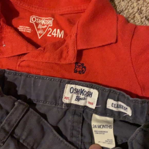 24 month fall boy oshkosh matching outfit - Picture 4 of 4